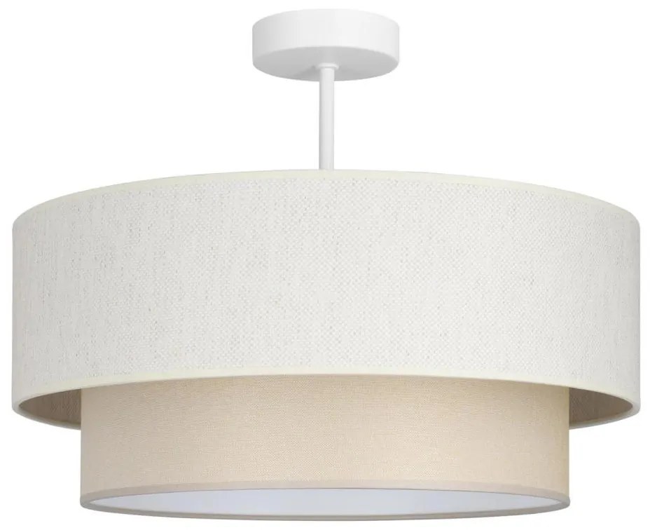 Плафониера NATIA 1xE27/60W/230V кремава