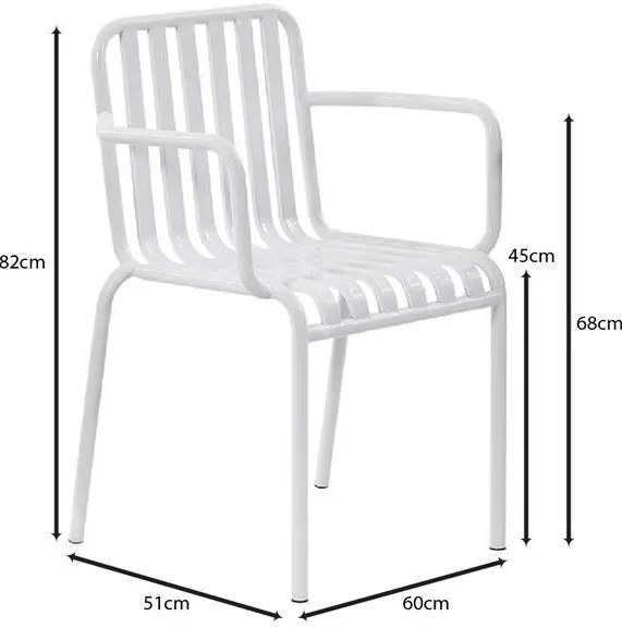 Стол Стелис-бял