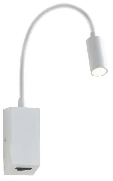 Redo 01-1193 - LED Гъвкав малко лампа HELLO LED/3W/230V бял