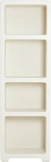 Кремав шкаф за книги 60x190 cm Naluno - Light &amp; Living