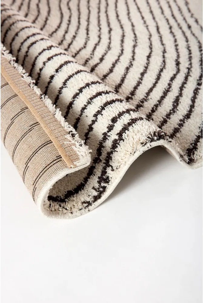 Черен/бежов килим 80x150 cm Coastalina – Universal