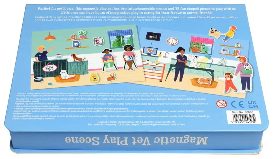 Интерактивна играчка Magnetic Vet Play – Rex London