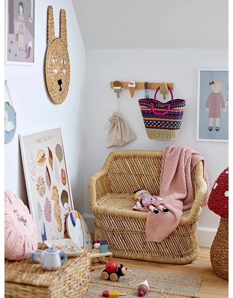 Детска закачалка за стена от букова дървесина Zyon - Bloomingville Mini