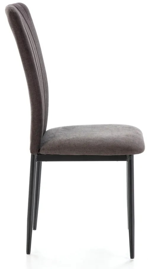 Черни трапезни столове в комплект от 4 бр. Holly – Marckeric