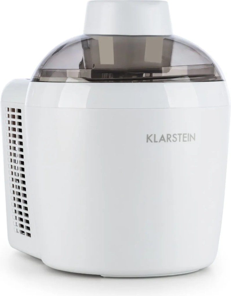 Klarstein Schneeflöckchen машина за сладолед, термоелектрическа, 700 ml, тиха, бял
