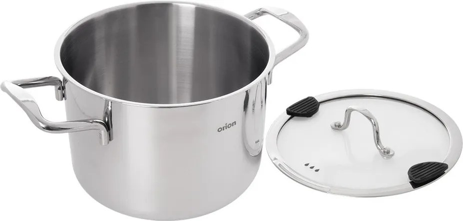 Гърне от неръждаема стомана с капак 4,6 l Venice – Orion