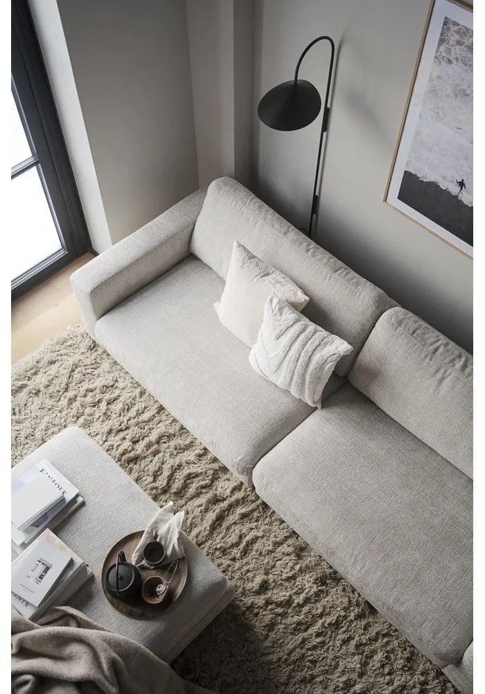 Кремав диван 258 cm Duncan - Rowico