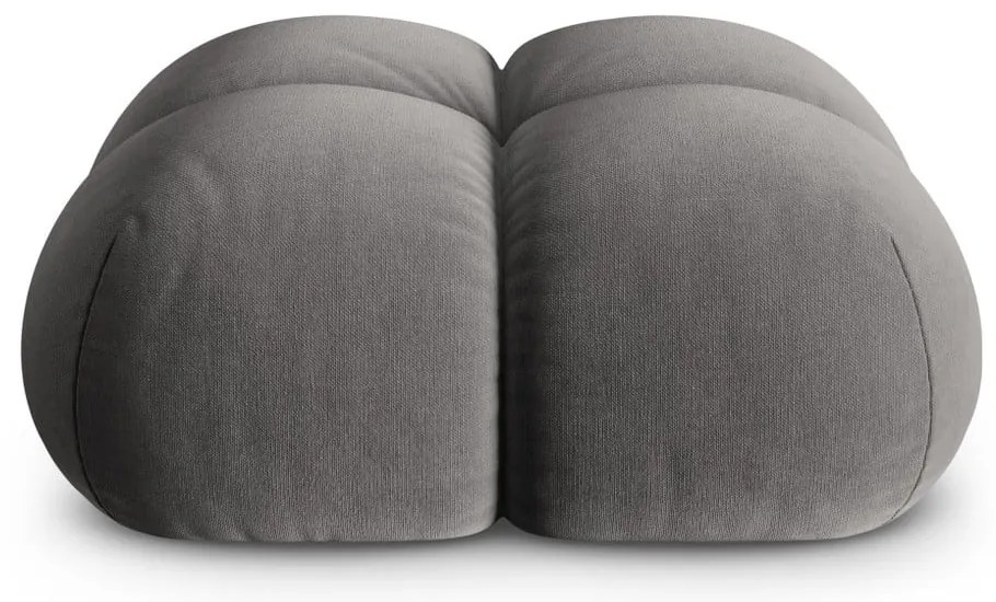 Сива кадифена табуретка Loretto – Cosmopolitan Design