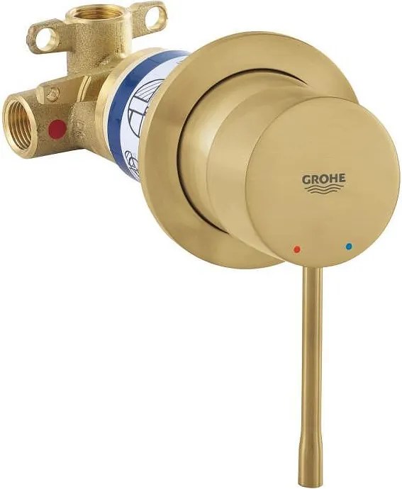 Essence, смесител за вграждане за душ, комплект с тяло за вграждане