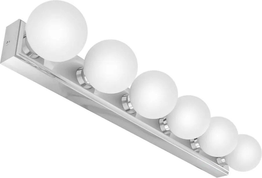 Open Design OR85693 - Стенно осветително тяло MERINO 6xG9/8W/230V 61 см IP44 гланцов хром