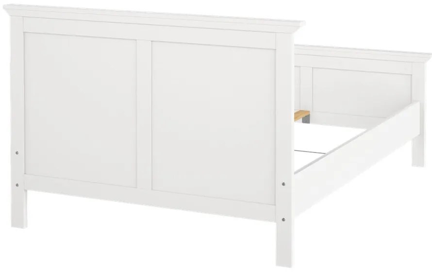 Бяло двойно легло 140x200 cm Paris – Tvilum