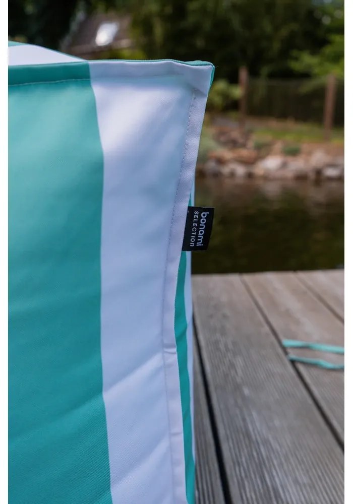 Градински чувал за сядане в бял и зелен цвят – Bonami Essentials