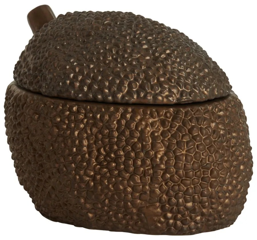 Керамична декоративна кутия за съхранение с капак Durio - Light &amp; Living