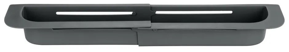 Сив пластмасов телескопичен отцедник за мивка 49,5x8,5 cm Fino – Wenko