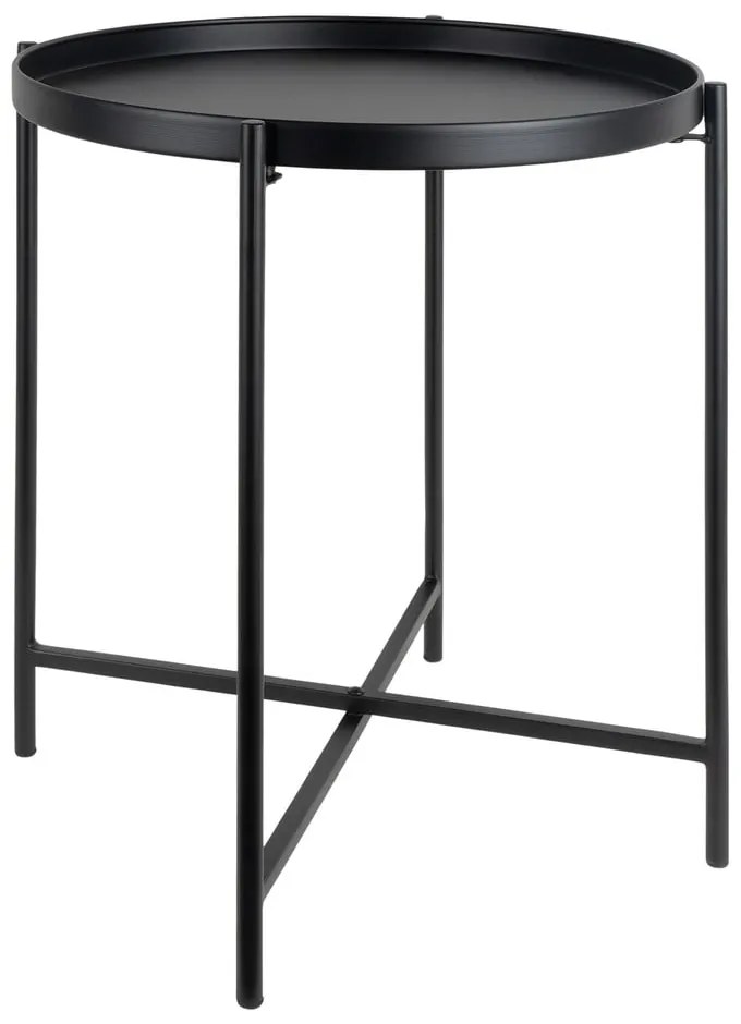 Метална кръгла странична масичка ø 40 cm Meseta – Leitmotiv