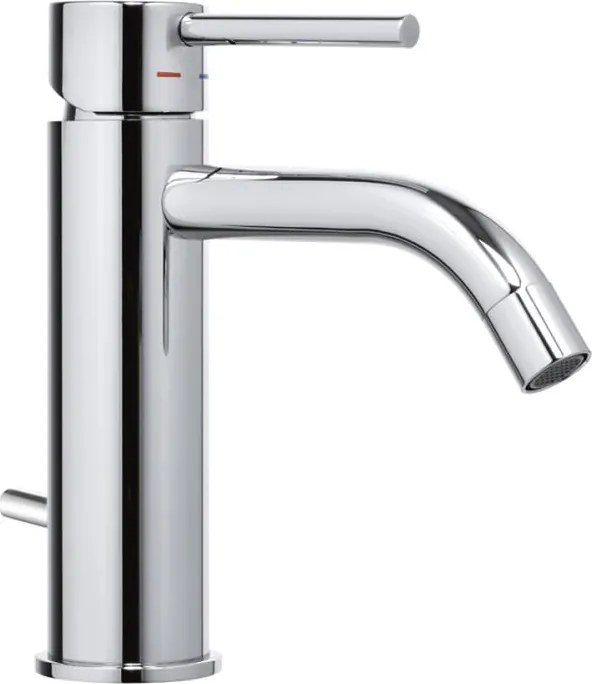 Paffoni - Смесител за мивка + изпускател LIGHT лъскав хром