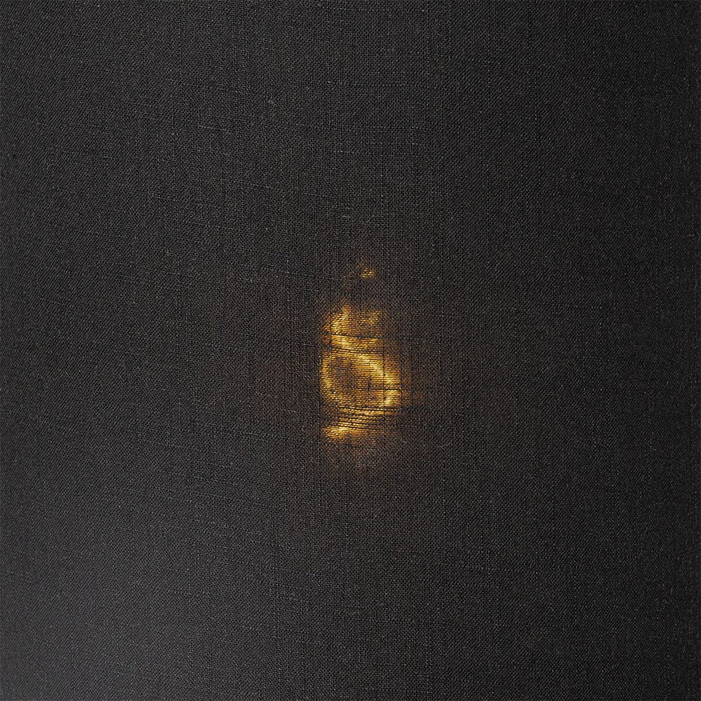 Дизайнерски висящ аплик черен - Rich