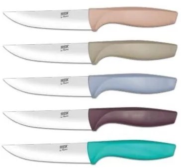 Pirge - Кухненски нож от неръждаема стомана 14см различни цветове (43234)-PRATIK