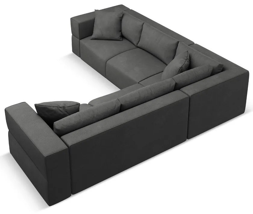 Тъмносив променлив ъглов диван Esther – Milo Casa