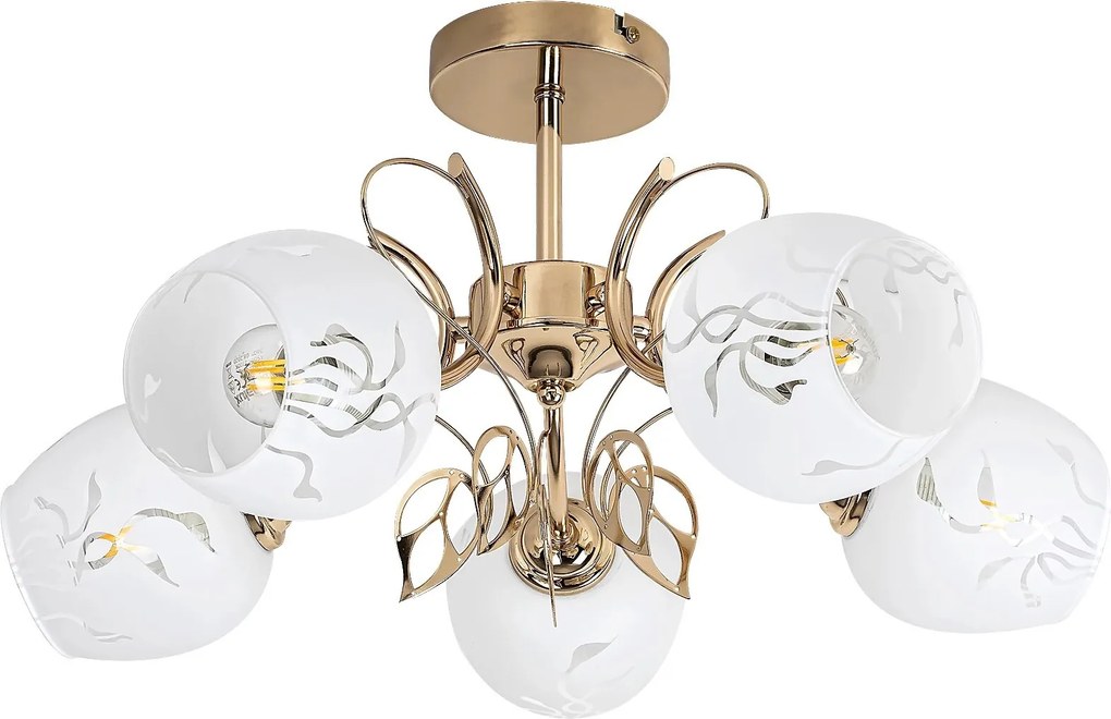 Rabalux Fauna Таванно осветление (плафони) IP20 E27 5x MAX 40W K 5099