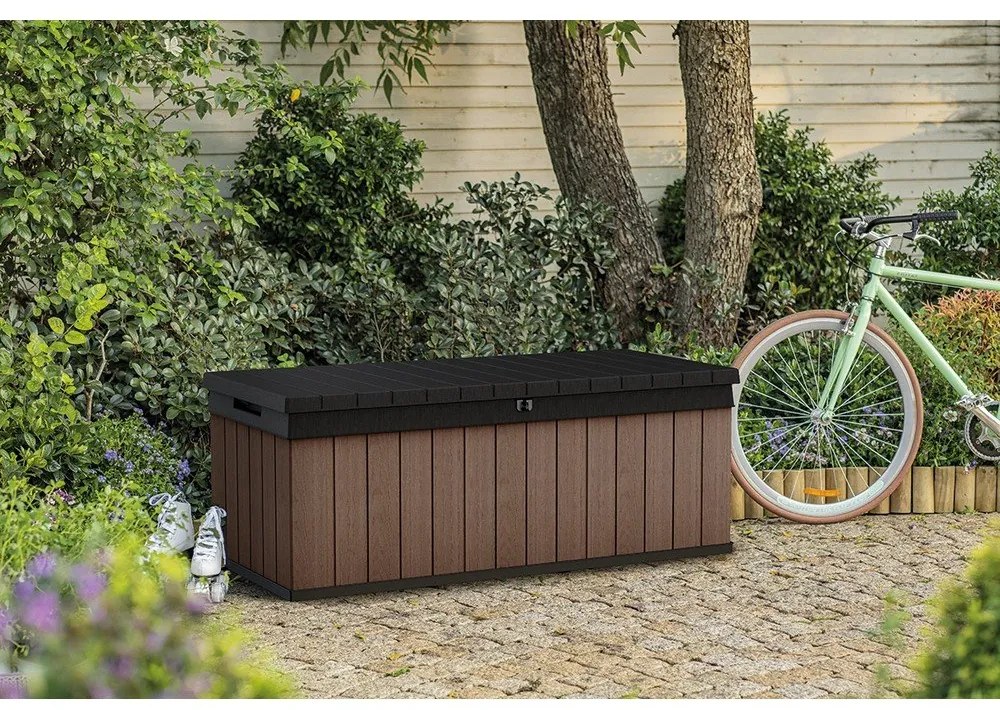 Кафява градинска кутия за съхранение Darwin – Keter