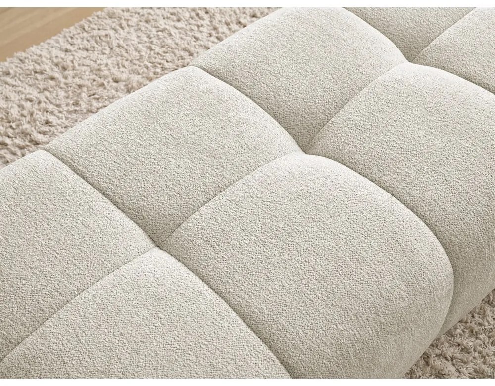 Бяла шенилова табуретка Everest – Bobochic Paris