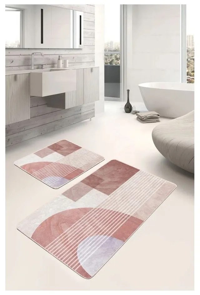 Кадифени килими за баня в комплект от 2 бр. 60x100 cm – Mila Home