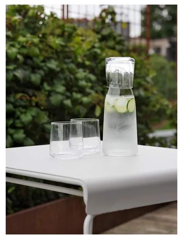 Бяла метална трапезна маса 58x75 cm A-Café – Zone