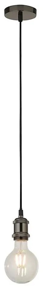 Searchlight 7461BC - Полилей на кабел (окачване) 1xE27/60W/230V антрацит