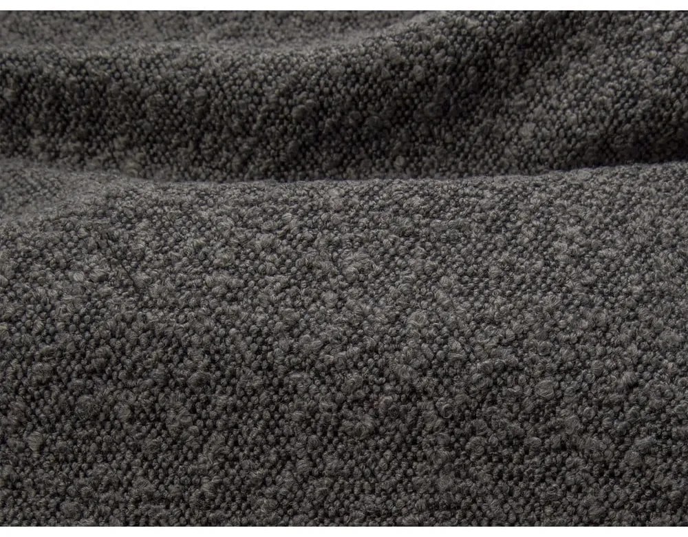 Тъмносива тапицирана табла за легло 189x100 cm Darren – Micadoni