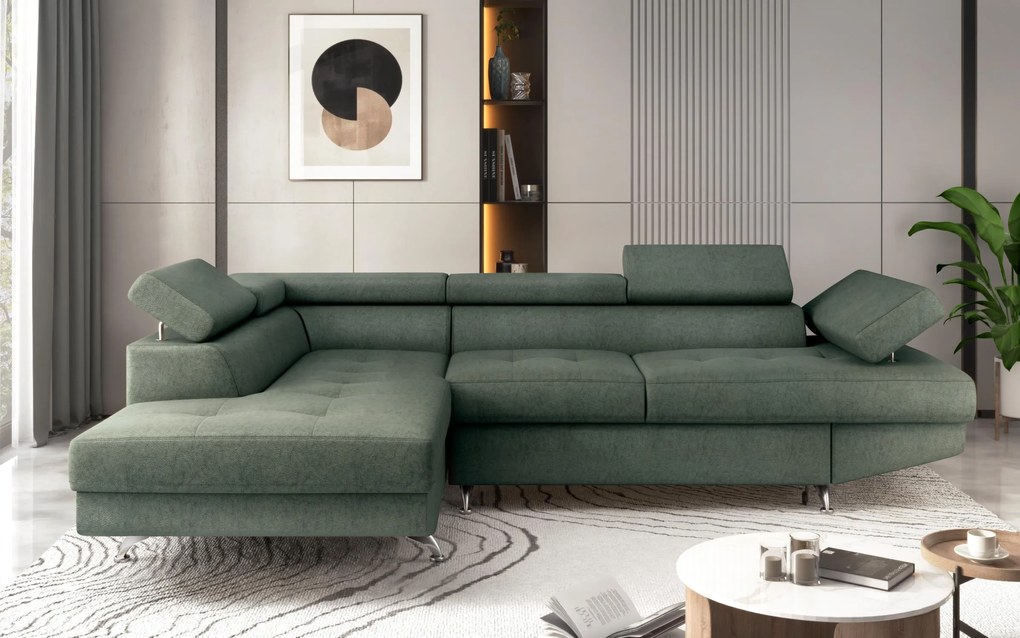 Разтегателен ъглов диван Барк М