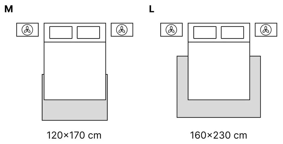 Сив килим 120x170 cm Creation – Think Rugs