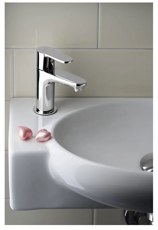 Вентил за мивка в лъскаво-сребрист цвят Small – Sapho