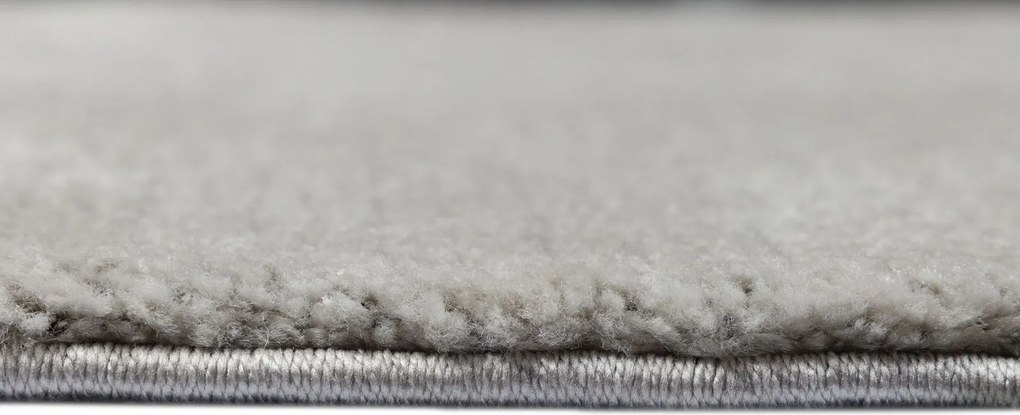 Килим Colore Colori Deluxe-Сив-Диаметър: 250 cm.