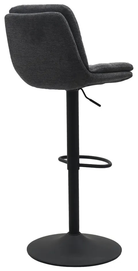 Тъмносив бар стол с регулируема височина Colville – Unique Furniture
