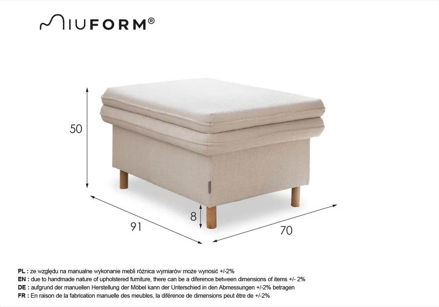 Тюркоазена табуретка Simon – Miuform