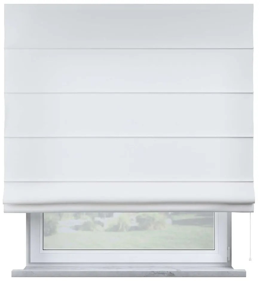 Бяла римска щора 170x160 cm Happiness - Yellow Tipi