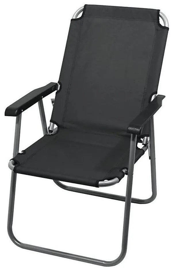 Сгъваем къмпинг стол — сив