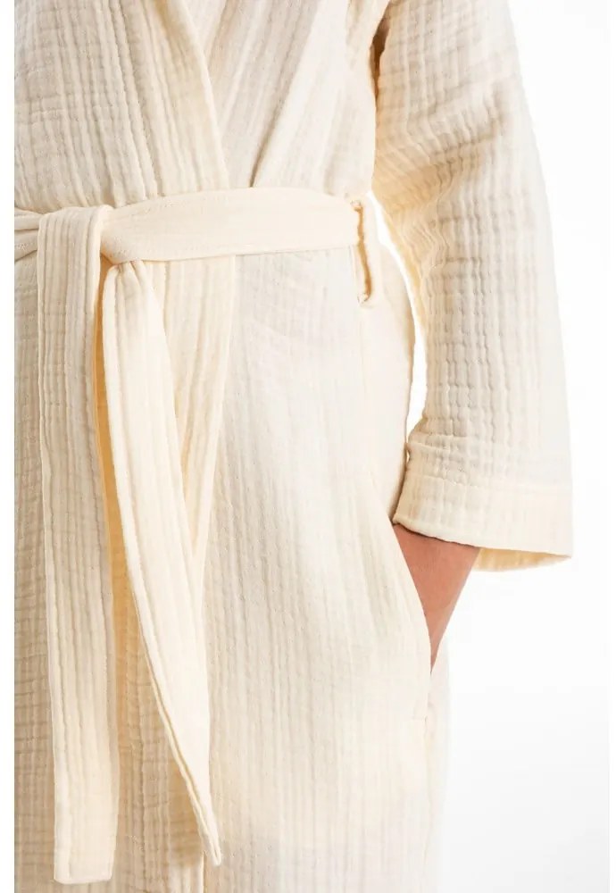 Кремава муселинова детска хавлия размер 5-6 години Muslin – Foutastic