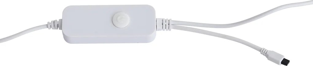 Бели лампички с щепсел 3м вкл. LED димируеми в келвини IP44 - Ropy