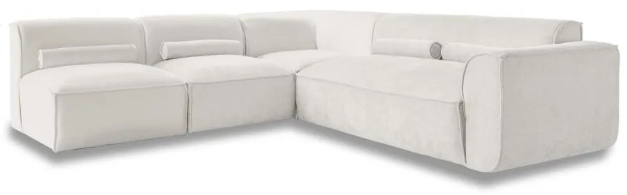 Кремав ъглов диван (ляв ъгъл) Flex Felix – Miuform