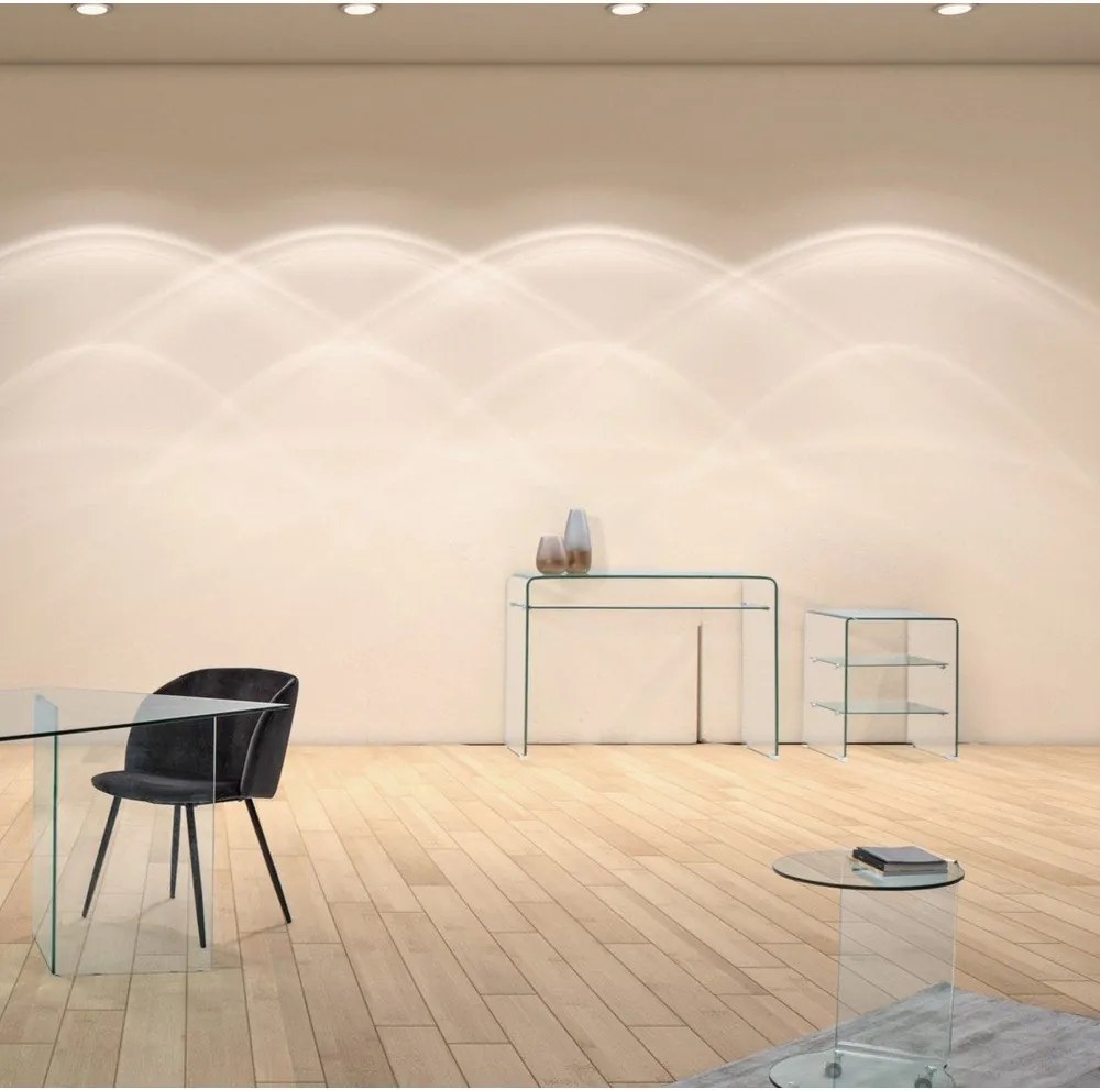 Стъклена конзолна маса 35x110 cm Iride – Bizzotto