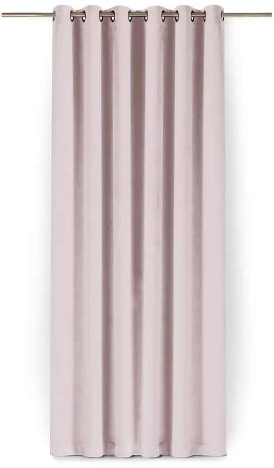 Светлорозова затъмняваща завеса 140x175 cm Velto – Filumi
