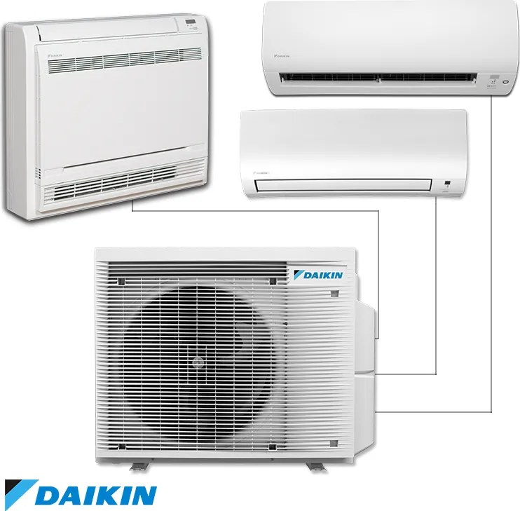 Външно тяло на мултисплит система Daikin 3MXM40A, 14000 BTU, 28 м2, A+++/A++, R-32, Бял