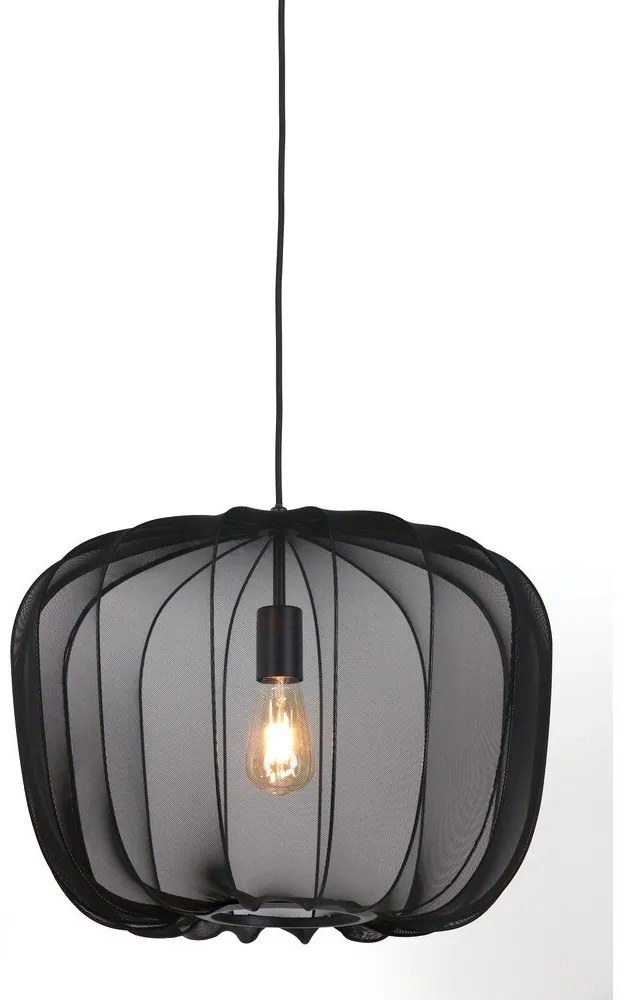 Черна лампа за таван ø 50 cm Plumeria - Light &amp; Living