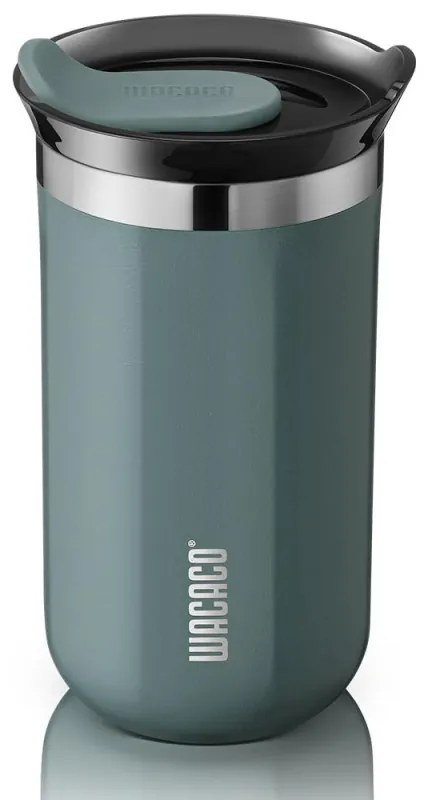 Термо чаша Wacaco Octaroma Lungo Cadet Blue, 300ml, Вакуумно изолирана, Двойни стени, Без BPA, Син