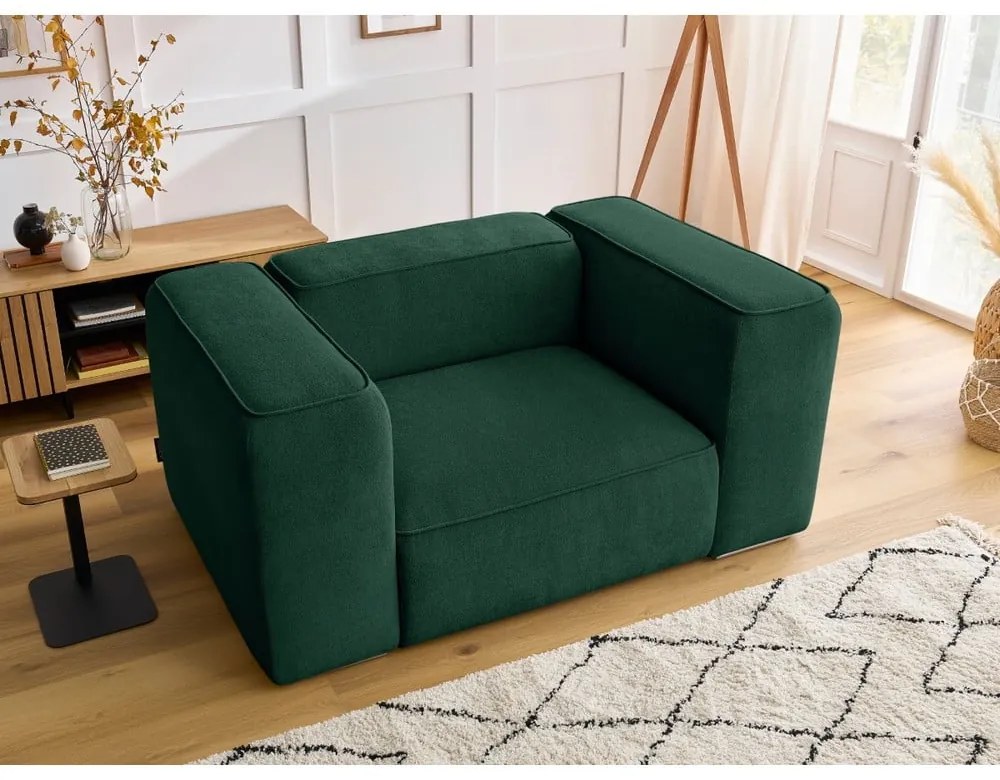 Тъмнозелено кресло Zephyr – Bobochic Paris