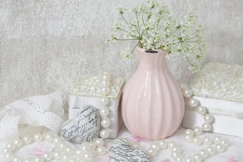 Картина на платно – Луксозен Shabby Chic натюрморт