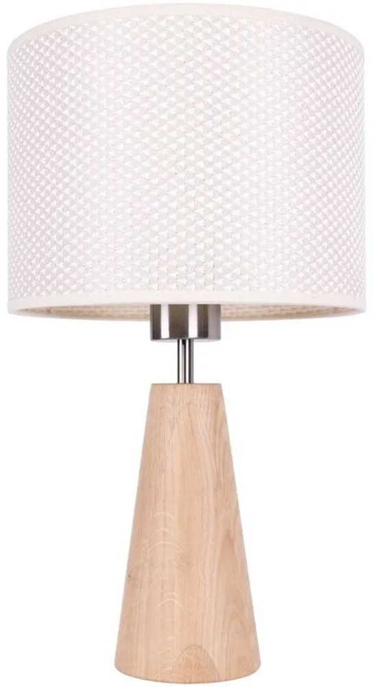 Spot-Light 7017403211528 - Настолна лампа MERCEDES 1xE27/40W/230V дъб