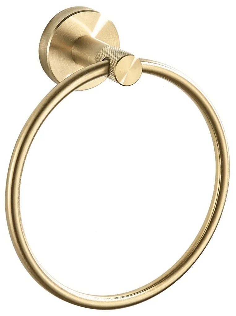 Закачалка за баня Ring 6610 Modern Brush Gold